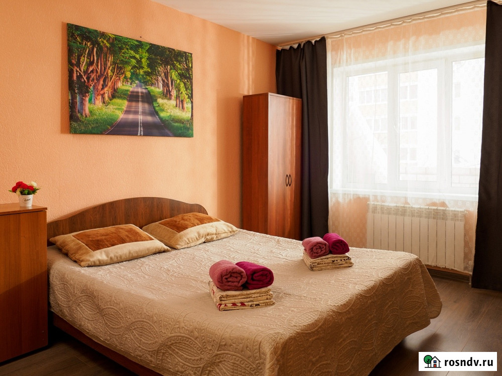 1-комнатная квартира, 42 м², 2/10 эт. в аренду посуточно в Смоленске Смоленск - изображение 1