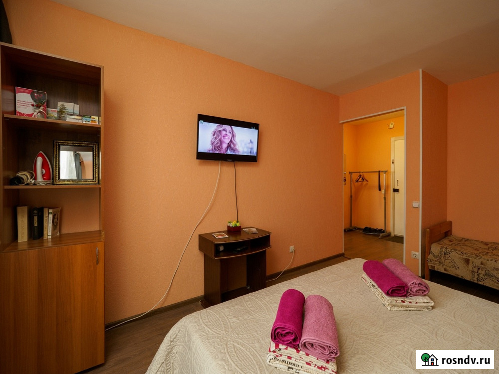 1-комнатная квартира, 42 м², 2/10 эт. в аренду посуточно в Смоленске Смоленск - изображение 3