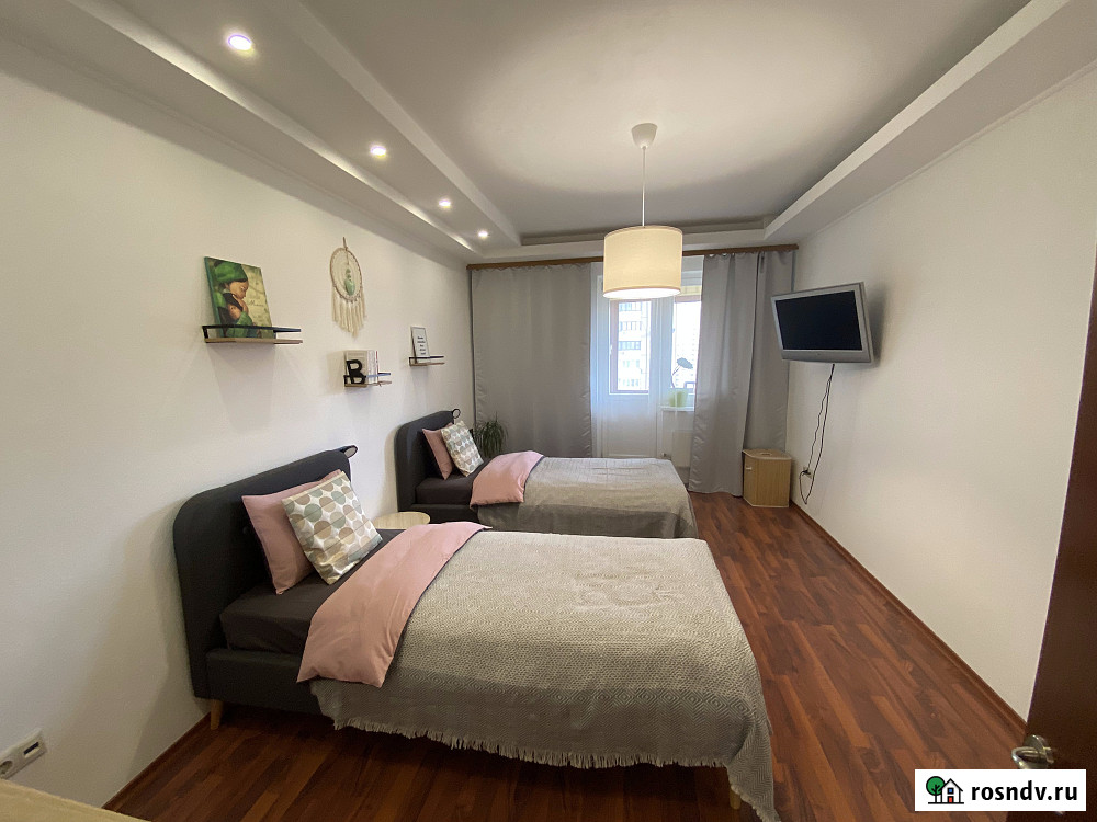 2-комнатная квартира, 42 м², 5/10 эт. в аренду посуточно в Смоленске Смоленск - изображение 2