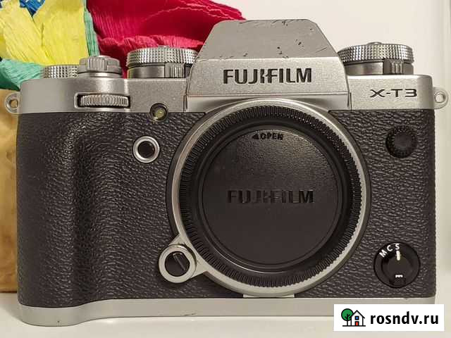 Фотоаппарат Fujifilm X-T3 body silver Краснодар - изображение 1