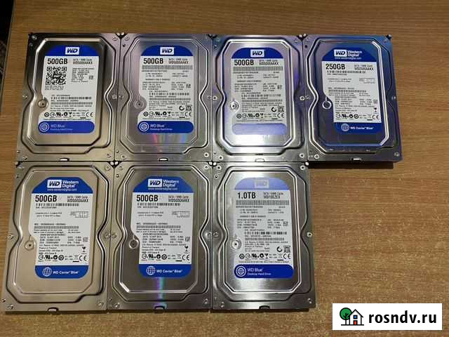 Жесткие диски 250 320 500 гб 1 тб Хабаровск - изображение 1
