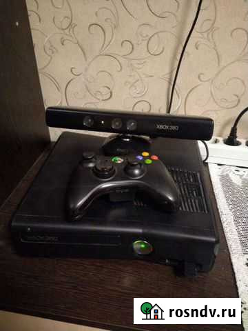 Xbox 360 slim прошитый 120гб ssd Белгород - изображение 1