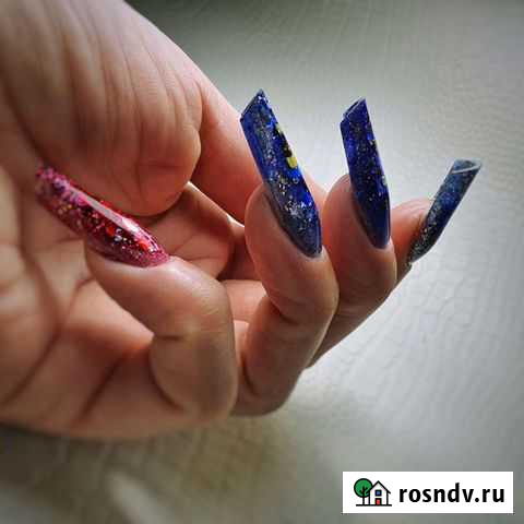 Наращивание ногтей, маникюр, коррекция, педикюр Липецк - изображение 1