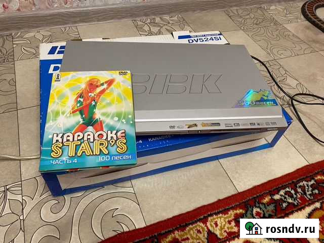 Dvd плеер марки ввк с караоке Курск - изображение 1