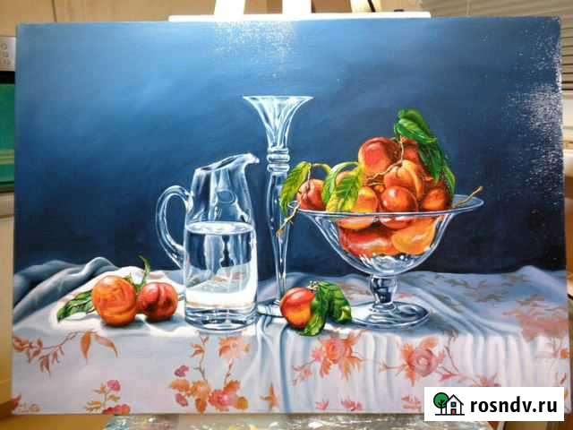 натюрморт с фруктами в стиле реализм Пушкино - изображение 1