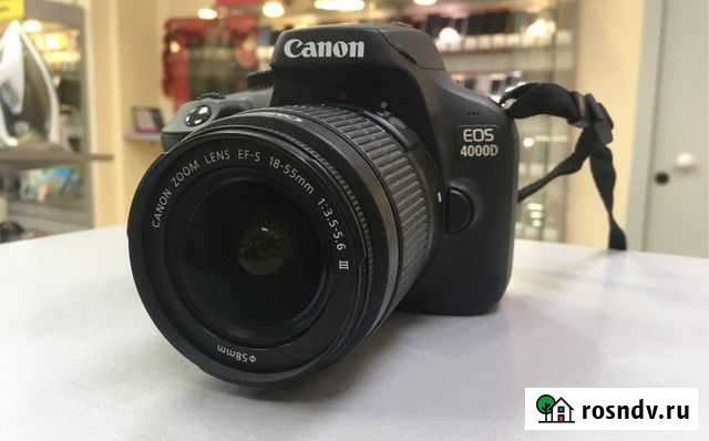 Ок89 - Фотоаппарат Canon eos 4000d Саратов - изображение 1