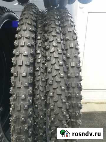 Покрышки зимние велосипедные шипованные kenda Одинцово - изображение 1