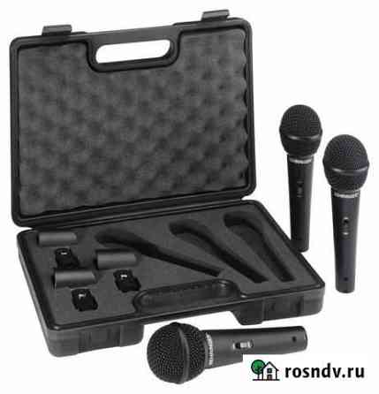 Микрофон Behringer XM1800S комплект 3 шт. новый Челябинск