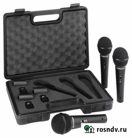 Микрофон Behringer XM1800S комплект 3 шт. новый Челябинск - изображение 1