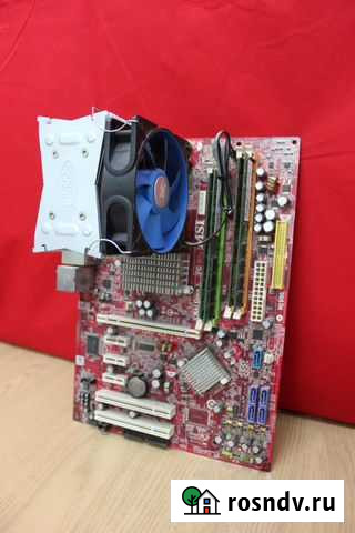 Комплект 4 ядра/ 8Gb DDR2/ Xeon E5440/ Кулер Башня Омск - изображение 1