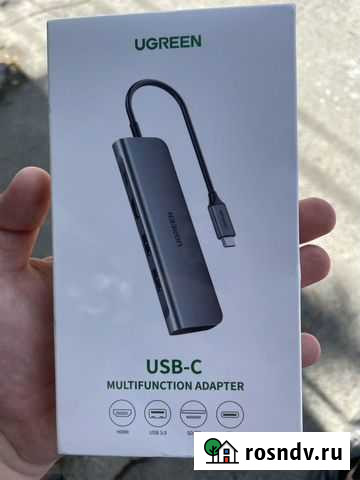 Адаптер Хаб type-c для Macbook и Ноутбуков Пермь - изображение 1