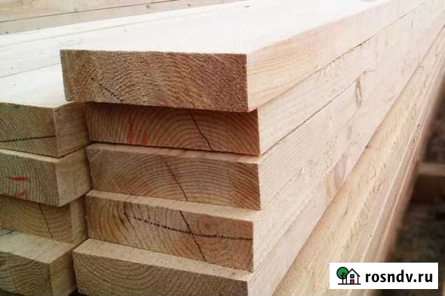 Обрезная доска 50х200х6000 1 сорт гост Лыткарино - изображение 1