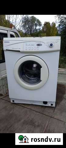 Стиральная машина samsung бу Хабаровск - изображение 1
