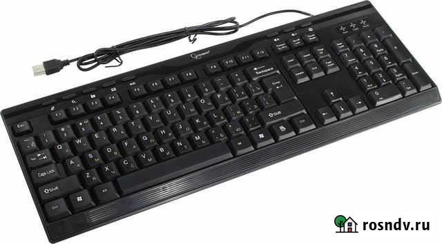Клавиатура Gembird KB-8335UM-BL новая Новосибирск - изображение 1
