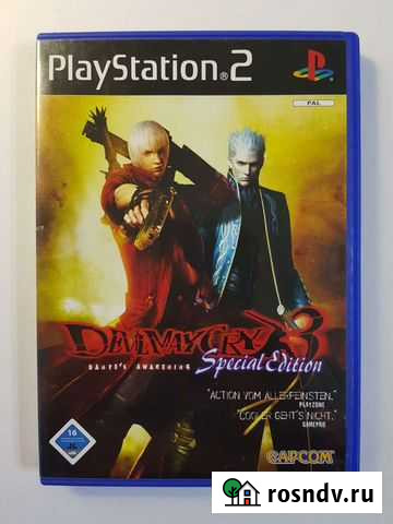 PS2. Devil May Cry 3 Special Edition. Лицензия Саратов - изображение 1