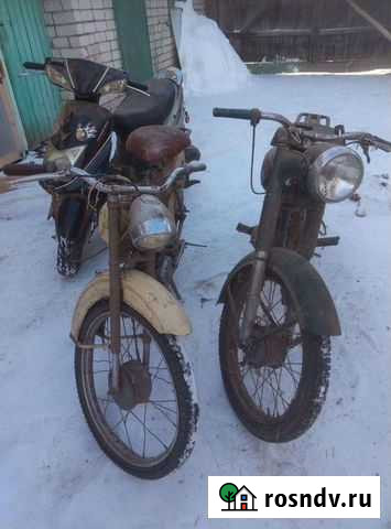 Скутер, мопед Рига и мотоцикл Минск раритетные Приволжский - изображение 1