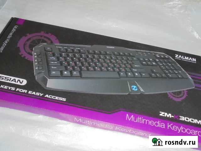 Игровая клавиатура Zalman ZM-K300M USB Новосибирск - изображение 1