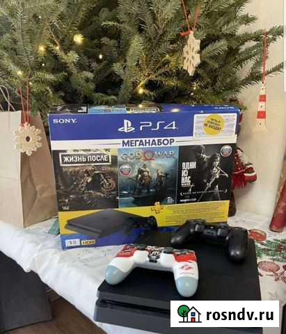 Sony playstation 4 PS4 slim 1 тб по 6.72 Курск - изображение 1