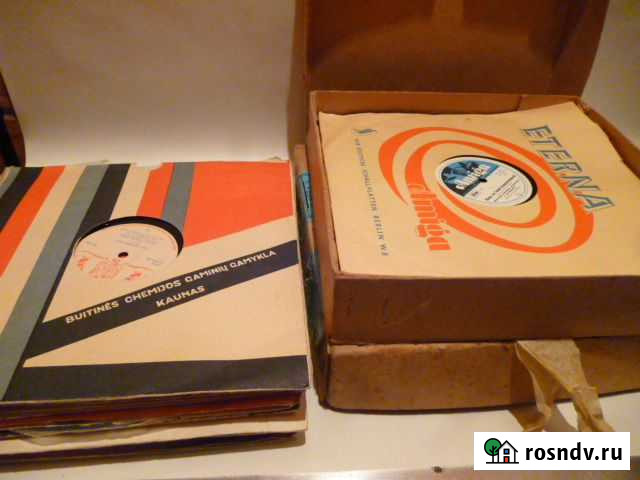 Пластинки патефон на 78 об и 33 об Утесов. Сталин Тула - изображение 1