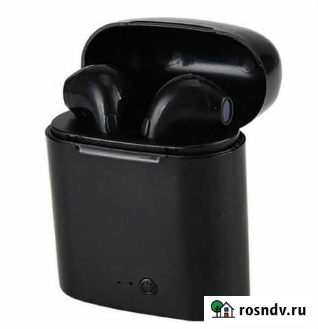 Наушники Bluetooth, беспроводные,гарнитура,черные Санкт-Петербург - изображение 1