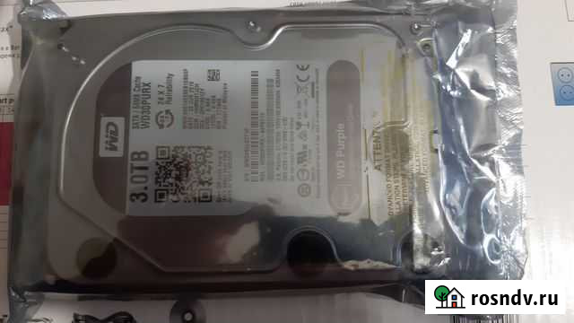HDD WD30purx 3.0тб Верхний Уфалей - изображение 1