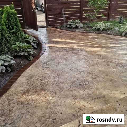 Печатный бетон Санкт-Петербург - изображение 1
