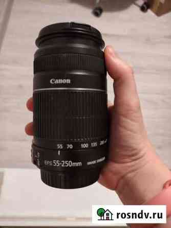 Объектив canon ef s 55 250mm Омск