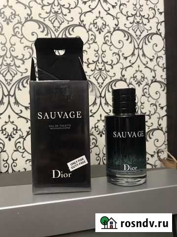 Luxe Мужской парфюм Dior Sauvage 100ml Белгород - изображение 1