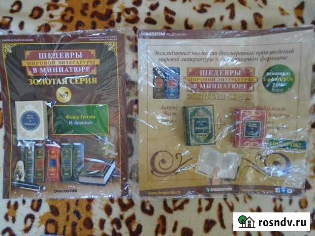 Шедевры мировой литературы в миниатюре Ртищево - изображение 1