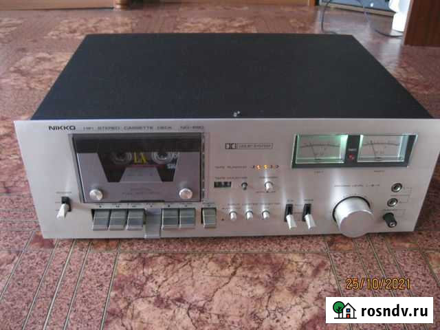 Кассетная дека nikko ND-690 Новосибирск - изображение 1