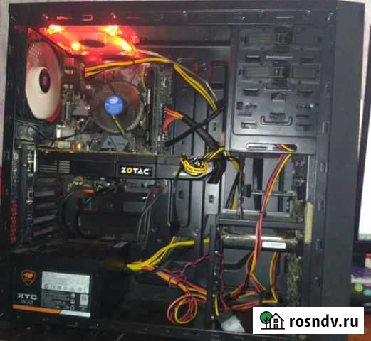 Игровой пк P. Gold 5400 / gtx 580 / gt 630 8gb Подольск - изображение 1