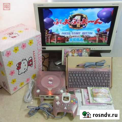 Sega dreamcast HKT-3000 Hello Kitty лимитированная Владивосток - изображение 1