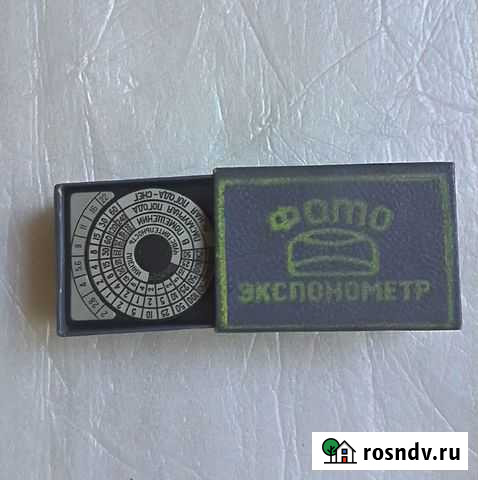 Экспонометр (производство СССР) Азов - изображение 1