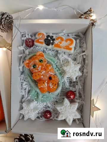 Новогодний подарочный набор из мыла Воронеж - изображение 1