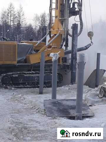 Буровые работы. Бурим скалу Кысыл-Сыр - изображение 1