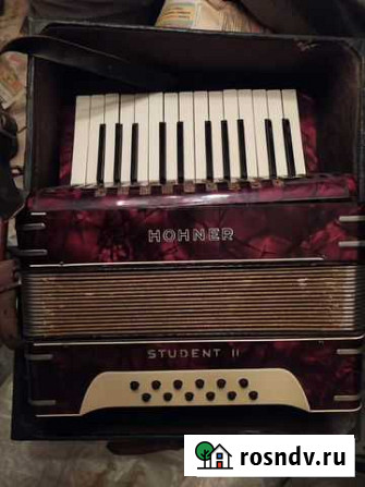 Аккордеон Hohner Student II Германия до 1941 г.в Химки - изображение 1
