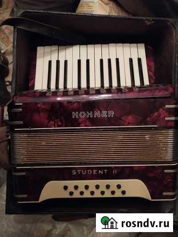 Аккордеон Hohner Student II Германия до 1941 г.в Химки - изображение 1