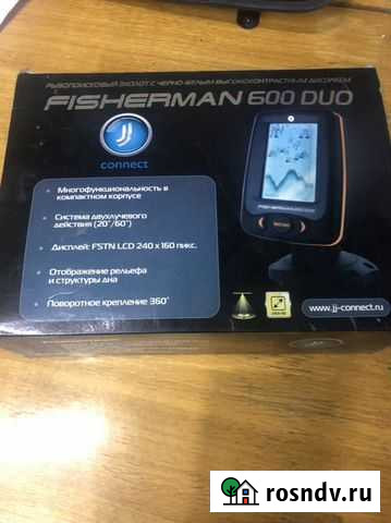 Эхолот Fisherman 600 duo Кызыл - изображение 1