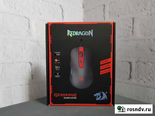 Мышь игровая Redragon Gerderus Брянск - изображение 1