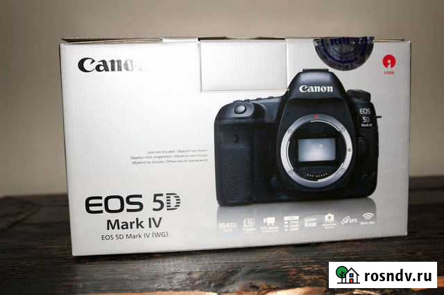 Коробка Canon eos 5d mark IV Жуковский - изображение 1