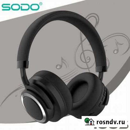Беспроводные Bluetooth наушники Sodo SD-1005 Рязань - изображение 1