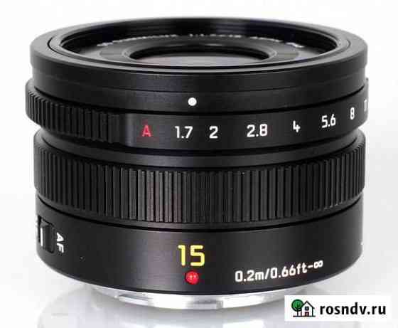 Объектив Panasonic DJI DG Summilux 15mm F1.7 ASP Новокузнецк