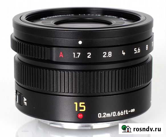 Объектив Panasonic DJI DG Summilux 15mm F1.7 ASP Новокузнецк - изображение 1