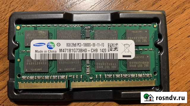 Оперативная память ddr3 8gb 1333 для ноутбука Волхов - изображение 1