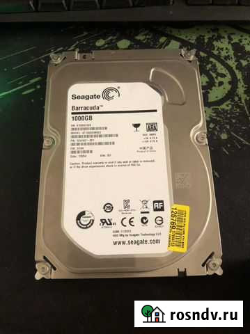 Жесткий диск 1 тб Серпухов - изображение 1