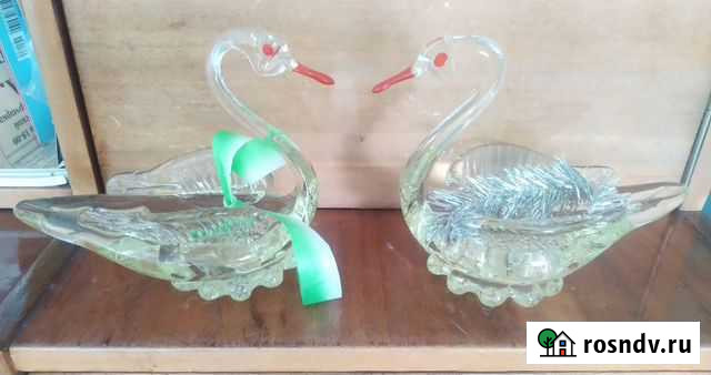 Хрустальные вазочки Зеленчукская - изображение 1