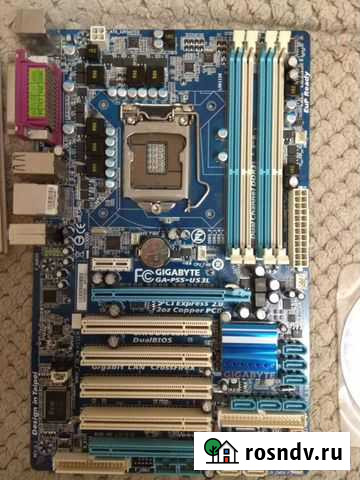 Материнская плата сокет 1156 и 2 процессора под не Ростов-на-Дону - изображение 1