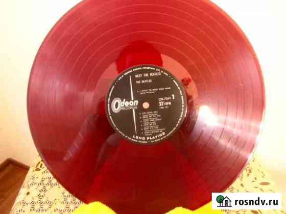 Beatles Meet the Beatles оригинал (RED vinil) Яп Пермь