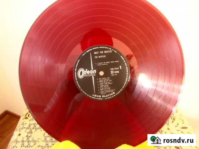 Beatles Meet the Beatles оригинал (RED vinil) Яп Пермь - изображение 1
