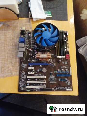 Продам мамашу asus m3n78, с процом, оперативка бло Самара - изображение 1